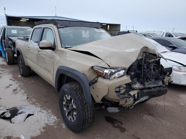 5TFDZ5BN2HX020671 - 2017 TOYOTA TACOMA DOUBLE CAB TAN photo 4