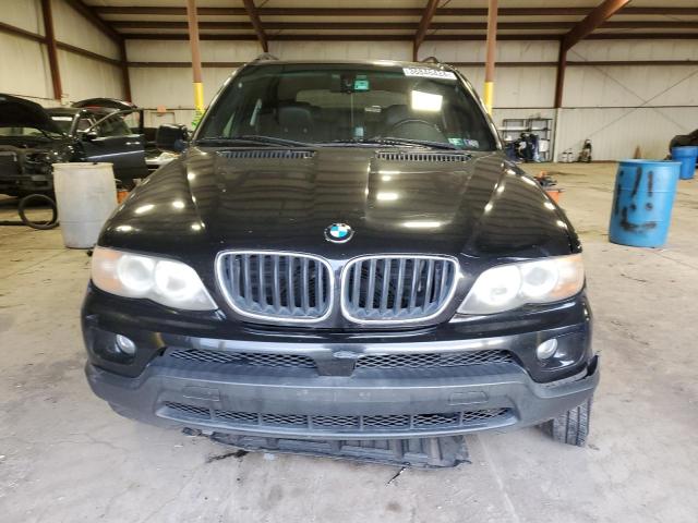 5UXFA13555LY22768 - 2005 BMW X5 3.0I BLACK photo 5