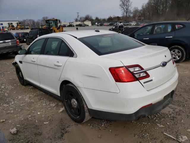 1FAHP2MK3EG164708 - 2014 FORD TAURUS POLICE INTERCEPTOR WHITE photo 2