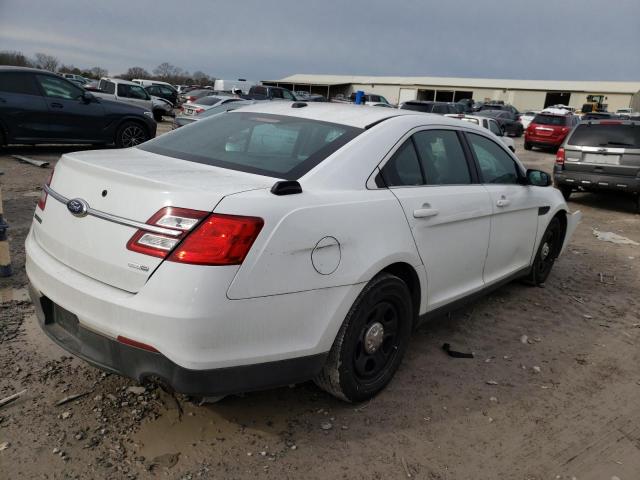 1FAHP2MK3EG164708 - 2014 FORD TAURUS POLICE INTERCEPTOR WHITE photo 3