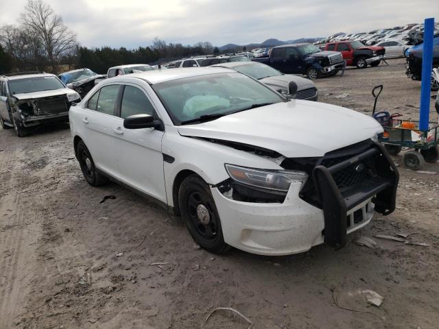 1FAHP2MK3EG164708 - 2014 FORD TAURUS POLICE INTERCEPTOR WHITE photo 4