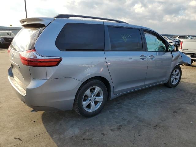 5TDKK3DCXFS586446 - 2015 TOYOTA SIENNA LE SILVER photo 3