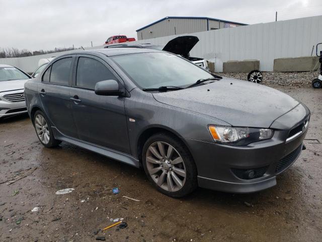 JA32U8FW6BU037152 - 2011 MITSUBISHI LANCER GTS GRAY photo 4