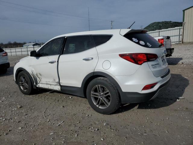 5NMZT3LB1JH092881 - 2018 HYUNDAI SANTA FE S WHITE photo 2