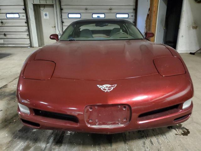 1G1YY22G135112212 - 2003 CHEVROLET CORVETTE BURGUNDY photo 5