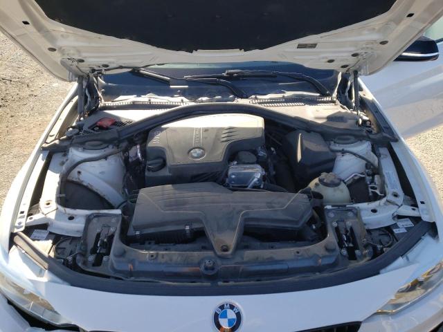 WBA3N3C53EF712141 - 2014 BMW 428 I WHITE photo 11