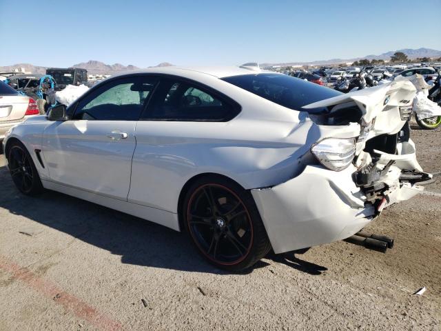 WBA3N3C53EF712141 - 2014 BMW 428 I WHITE photo 2