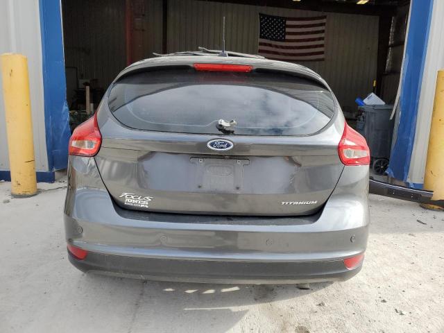 1FADP3N20HL288336 - 2017 FORD FOCUS TITANIUM GRAY photo 6