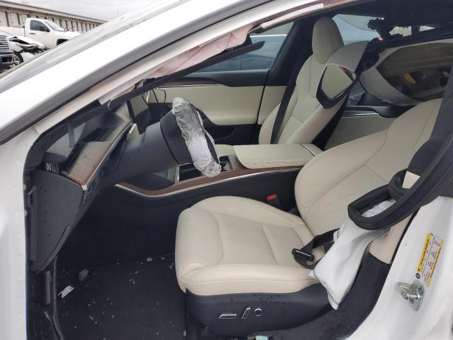 5YJSA1E56MF440408 - 2021 TESLA MODEL S WHITE photo 7