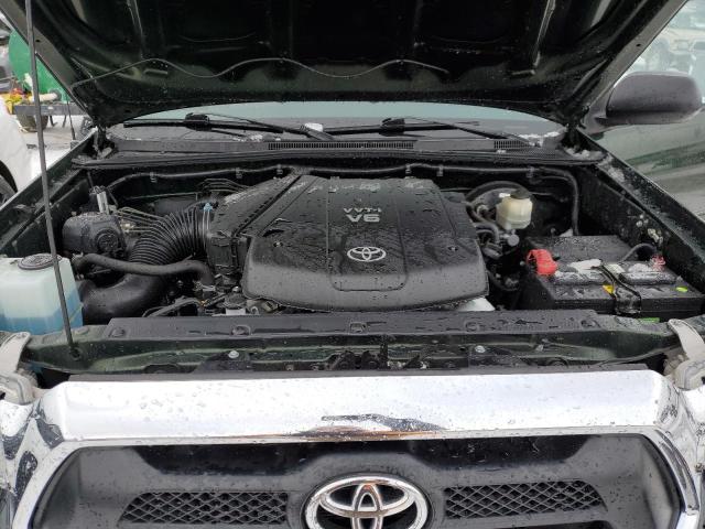 5TFUU4EN0EX108568 - 2014 TOYOTA TACOMA GREEN photo 11