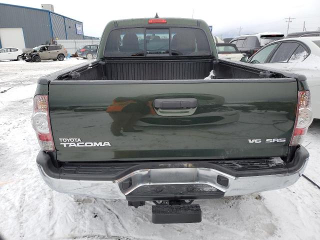 5TFUU4EN0EX108568 - 2014 TOYOTA TACOMA GREEN photo 6