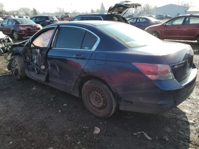 1HGCP26349A074228 - 2009 HONDA ACCORD LX BLUE photo 2