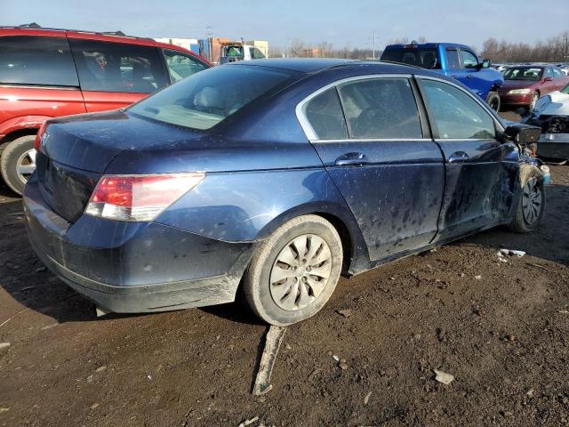 1HGCP26349A074228 - 2009 HONDA ACCORD LX BLUE photo 3