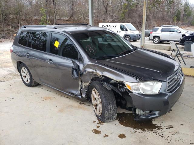 5TDZK3EH6AS020687 - 2010 TOYOTA HIGHLANDER GRAY photo 4