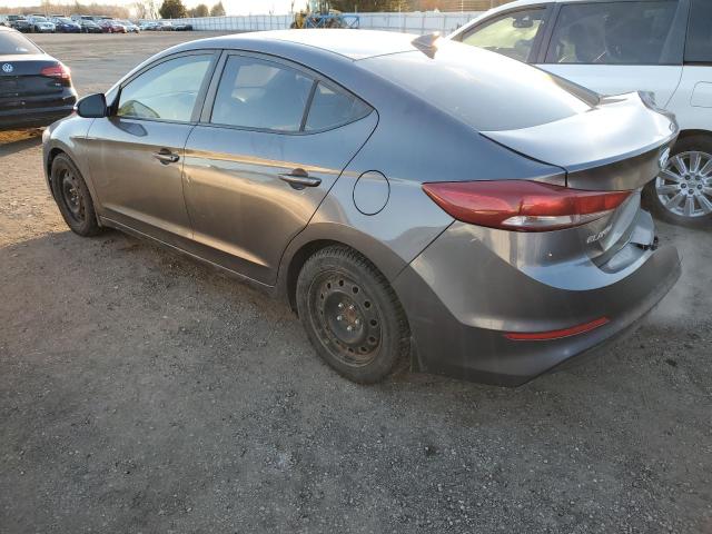 KMHD84LF8HU134482 - 2017 HYUNDAI ELANTRA SE GRAY photo 2