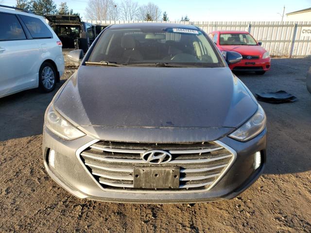 KMHD84LF8HU134482 - 2017 HYUNDAI ELANTRA SE GRAY photo 5