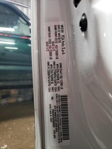 ZFBERFBT0G6B18908 - 2016 RAM PROMASTER SLT WHITE photo 13