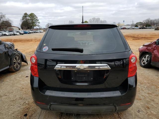 2GNALBEC0B1272587 - 2011 CHEVROLET EQUINOX LS BLACK photo 6