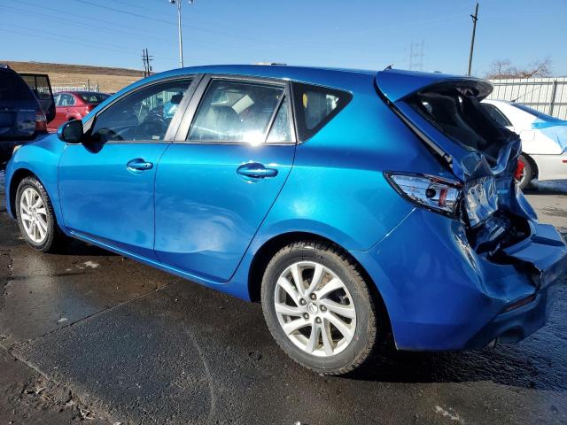 JM1BL1L79C1665279 - 2012 MAZDA 3 I BLUE photo 2