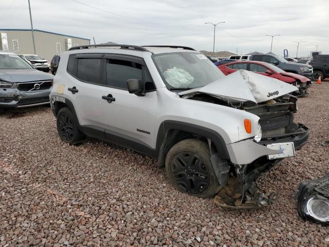 ZACNJBAB2LPL92652 - 2020 JEEP RENEGADE SPORT SILVER photo 4