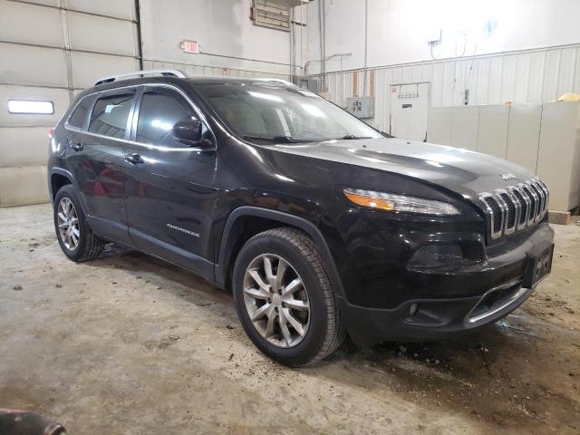 1C4PJMDBXJD561542 - 2018 JEEP CHEROKEE LIMITED BLACK photo 4