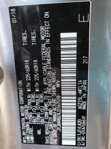 JTJBARBZ4J2167518 - 2018 LEXUS NX 300 BASE 灰色 照片 13