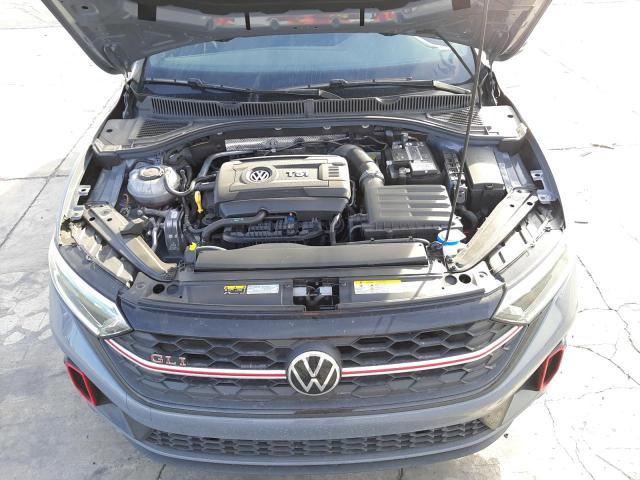 3VW1T7BU0NM014471 - 2022 VOLKSWAGEN JETTA GLI AUTOBAHN GRAY photo 11