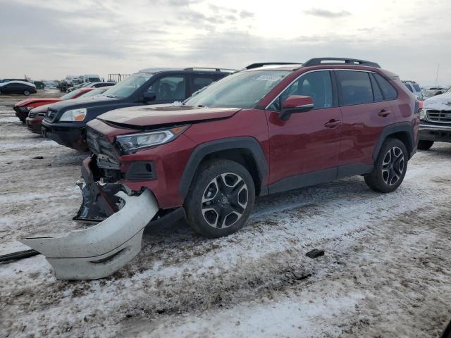 2T3J1RFV3LC115542 - 2020 TOYOTA RAV4 ADVENTURE RED photo 1