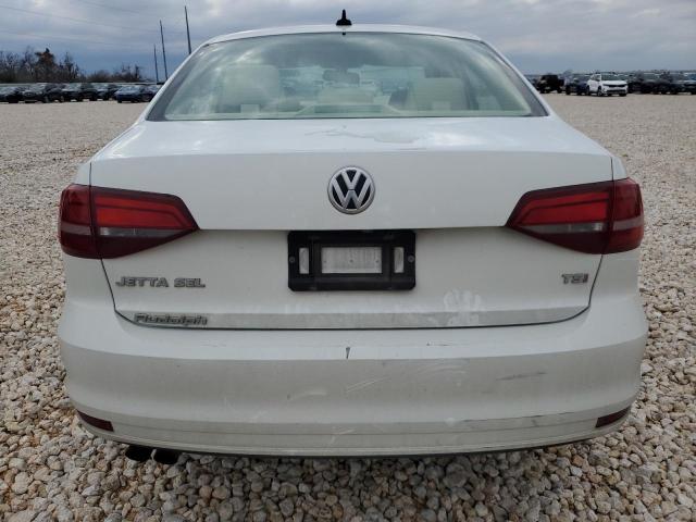 3VWL17AJ0GM359492 - 2016 VOLKSWAGEN JETTA SEL WHITE photo 6