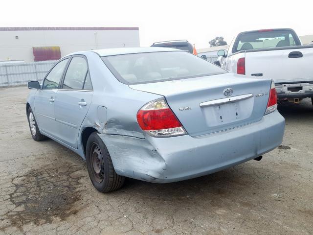 4T1BE32K65U602181 - 2005 TOYOTA CAMRY LE  photo 3