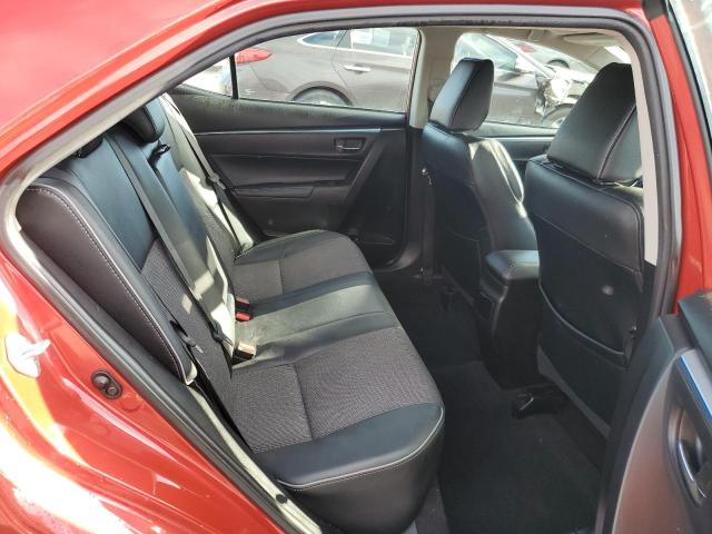 5YFBURHE9FP344037 - 2015 TOYOTA COROLLA L RED photo 10