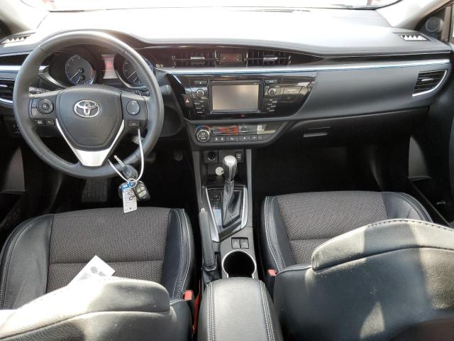 5YFBURHE9FP344037 - 2015 TOYOTA COROLLA L RED photo 8