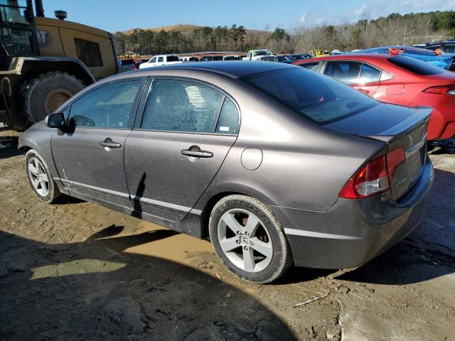 2HGFA16659H513702 - 2009 HONDA CIVIC LX-S ნაცრისფერი ფოტო 2