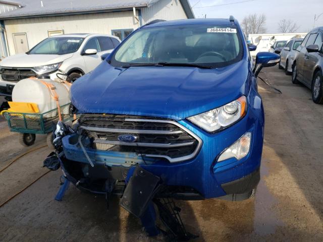 MAJ3S2GE0KC294110 - 2019 FORD ECOSPORT SE BLUE photo 5