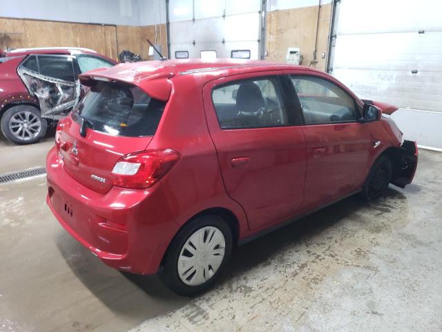 ML32A3HJ0JH009968 - 2018 MITSUBISHI MIRAGE ES RED photo 3