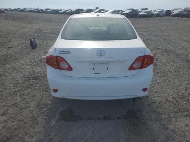 JTDBL40E799064760 - 2009 TOYOTA COROLLA BASE WHITE photo 6