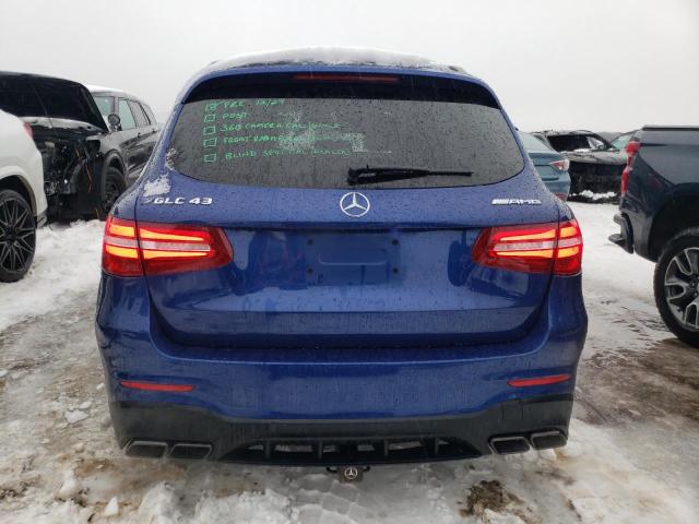 WDC0G6EB5JF376663 - 2018 MERCEDES-BENZ GLC 43 4MATIC AMG BLUE photo 6