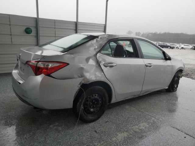 2T1BURHE3EC183361 - 2014 TOYOTA COROLLA L SILVER photo 3