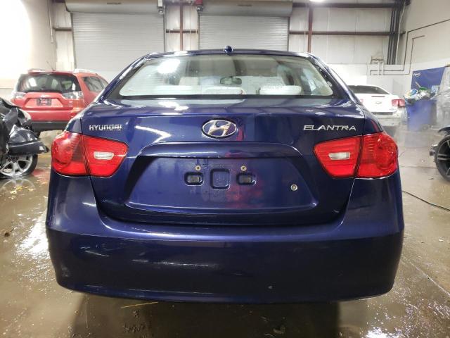 KMHDU46DX8U518432 - 2008 HYUNDAI ELANTRA GLS BLUE photo 6