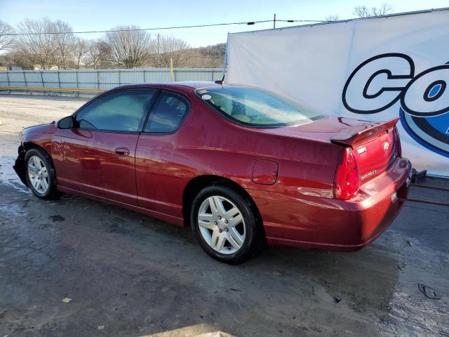 2G1WK15K979365063 - 2007 CHEVROLET MONTE CARL LT BURGUNDY photo 2