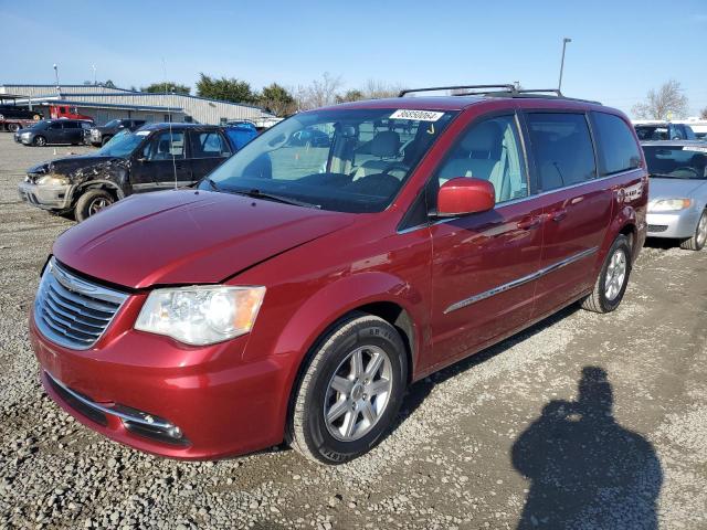 2C4RC1BG5DR577911 - 2013 CHRYSLER TOWN & COU TOURING BURGUNDY photo 1