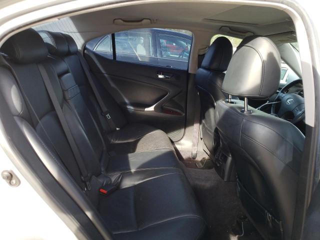 JTHCK262185026485 - 2008 LEXUS IS 250 SILVER photo 10