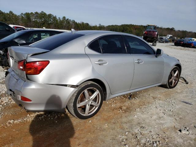 JTHCK262185026485 - 2008 LEXUS IS 250 SILVER photo 3