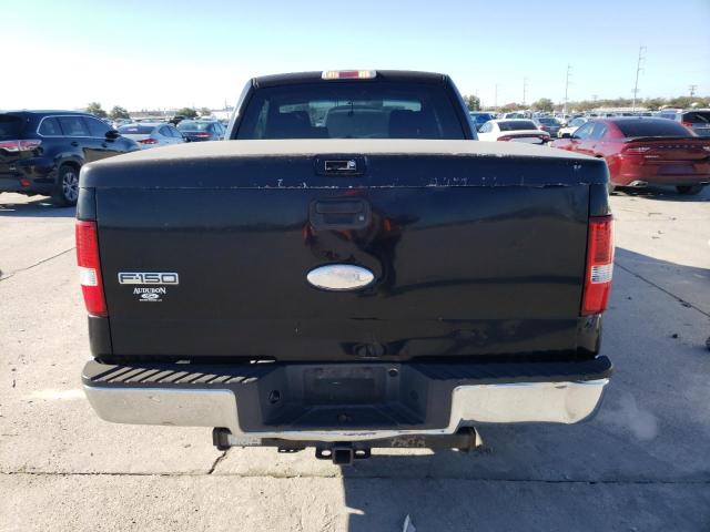 1FTRX12W96NA71784 - 2006 FORD F150 BLACK photo 6