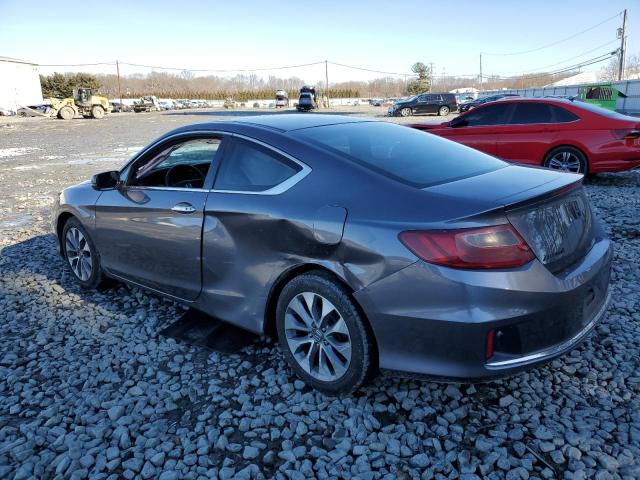 1HGCT1B75EA010255 - 2014 HONDA ACCORD EX GRAY photo 2