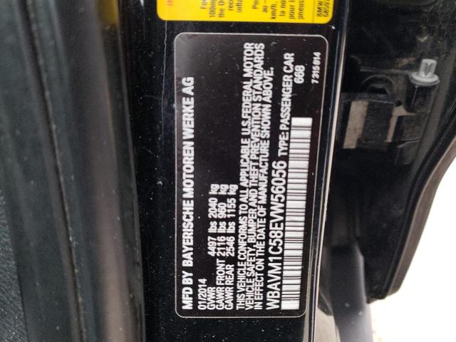 WBAVM1C58EVW56056 - 2014 BMW X1 SDRIVE28I BLACK photo 12