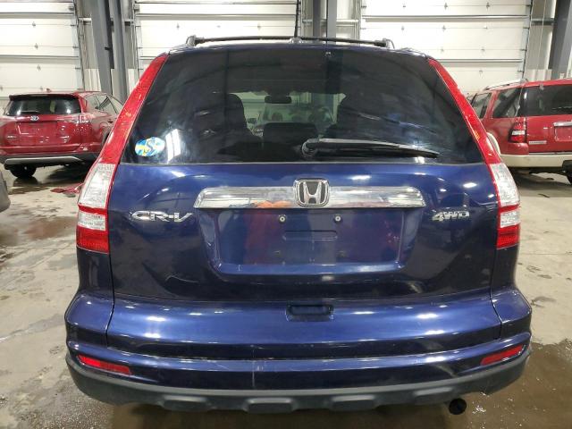 5J6RE4H78AL054884 - 2010 HONDA CR-V EXL BLUE photo 6