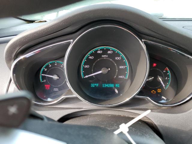 1G1ZC5EB5AF162882 - 2010 CHEVROLET MALIBU 1LT შავი ფოტო 9