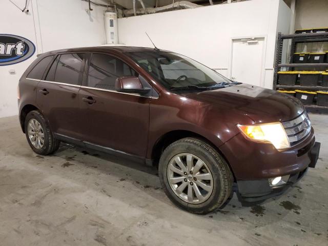 2FMDK3KC2ABA59616 - 2010 FORD EDGE LIMITED BURGUNDY photo 4