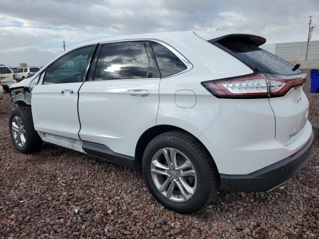 2FMPK4J92HBB79970 - 2017 FORD EDGE SEL WHITE photo 2